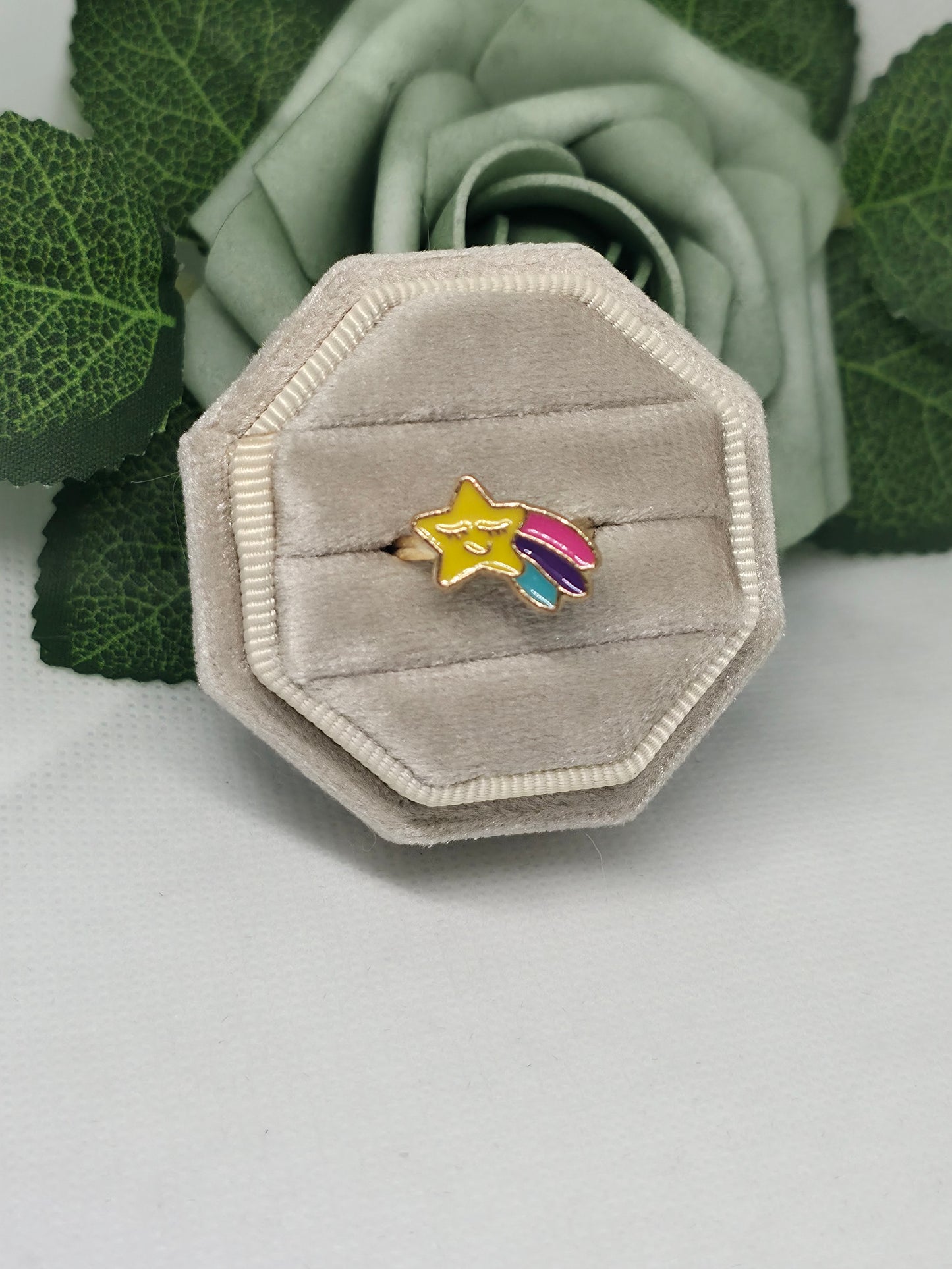 Yellow Star Ring