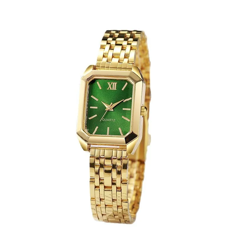Green Quartz Watch