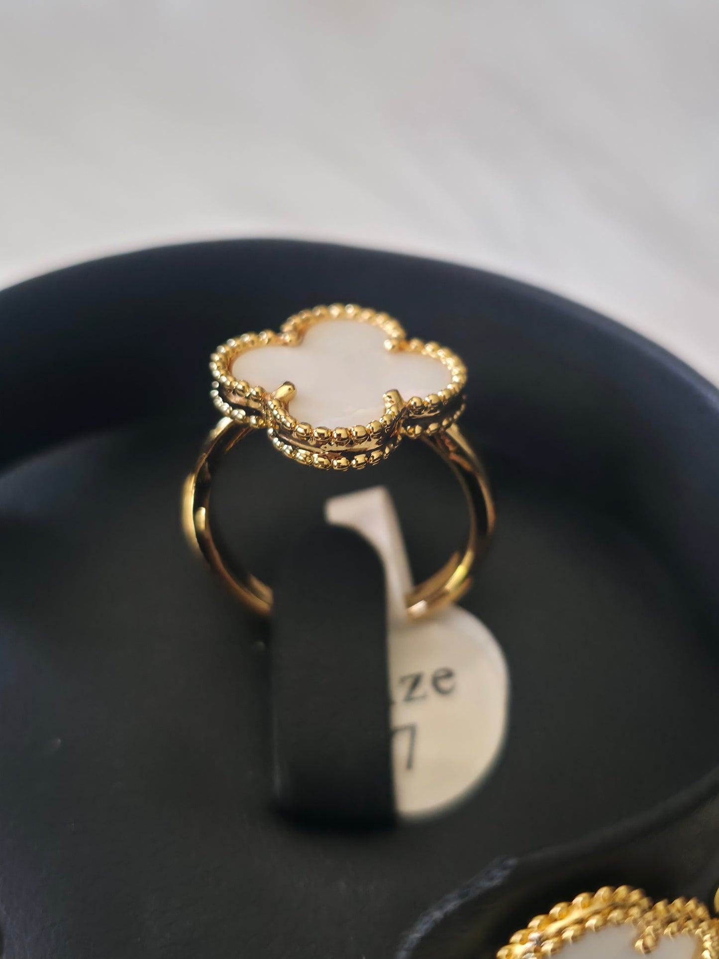 jewelry set 4 piece , clover