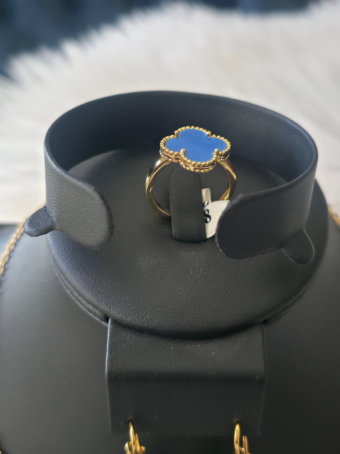 jewelry set 4 piece , clover