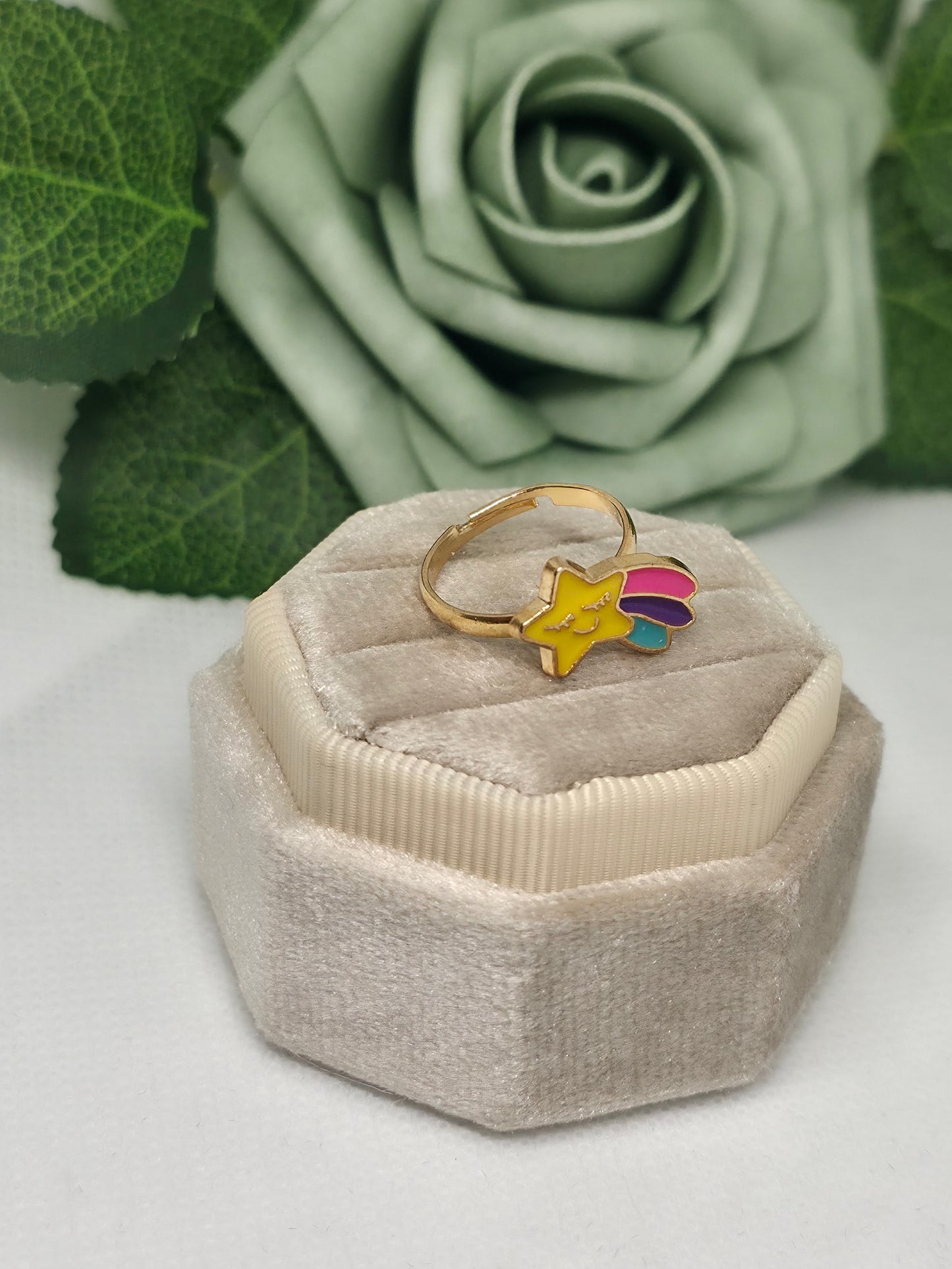 Yellow Star Ring