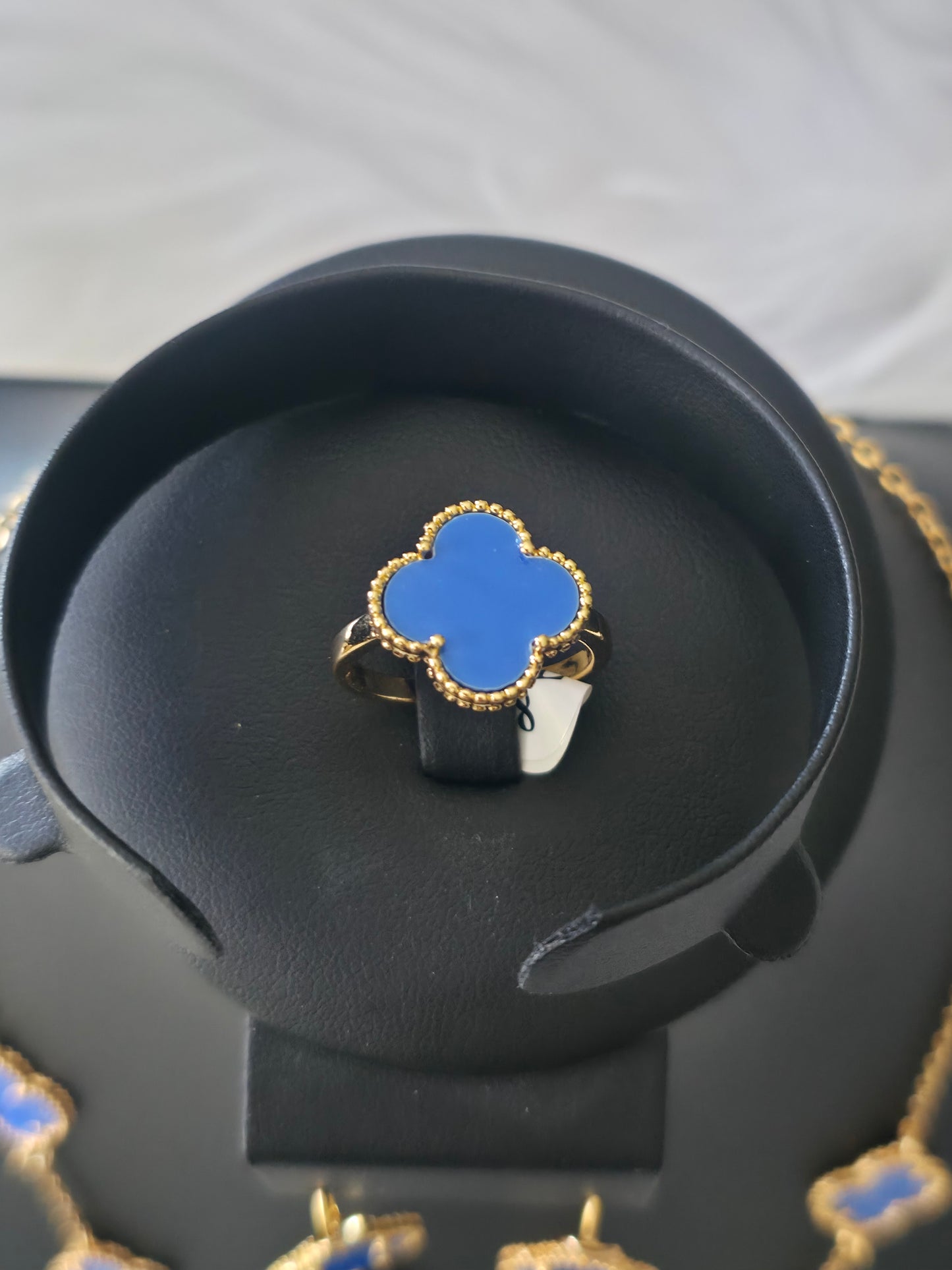 jewelry set 4 piece , clover