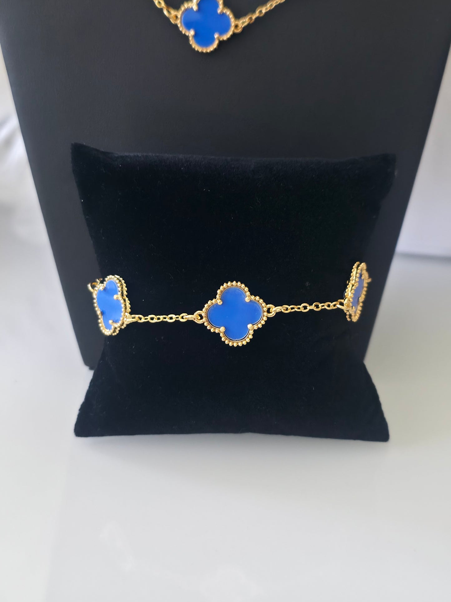 jewelry set 4 piece , clover